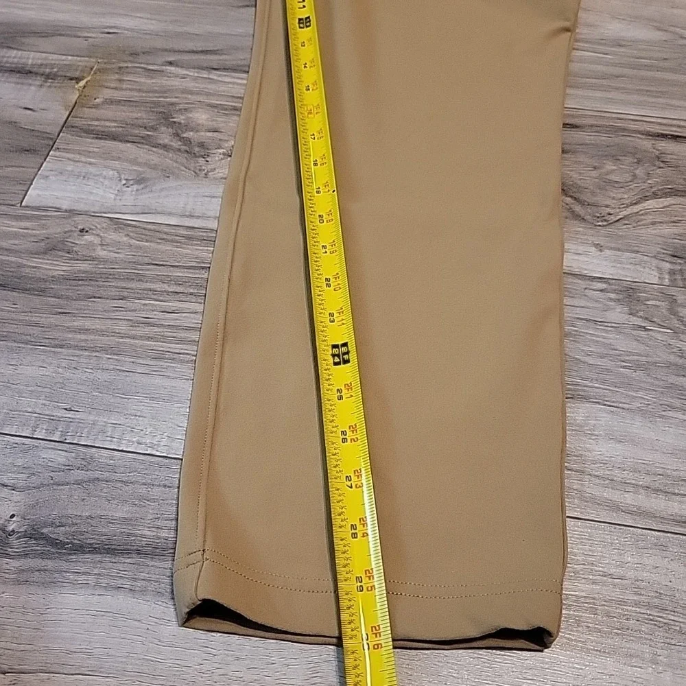Public Rec Pants Mens 40/30 Tan Athletic Performance‎ Stretch Golf Pockets